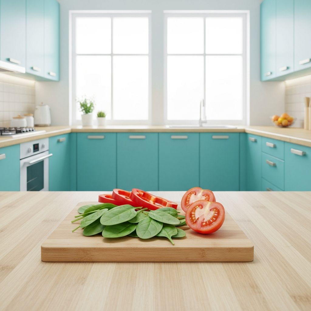 Szpinak, papryka czerwona i pomidor - połączenie poprawiające wchłanianie żelaza